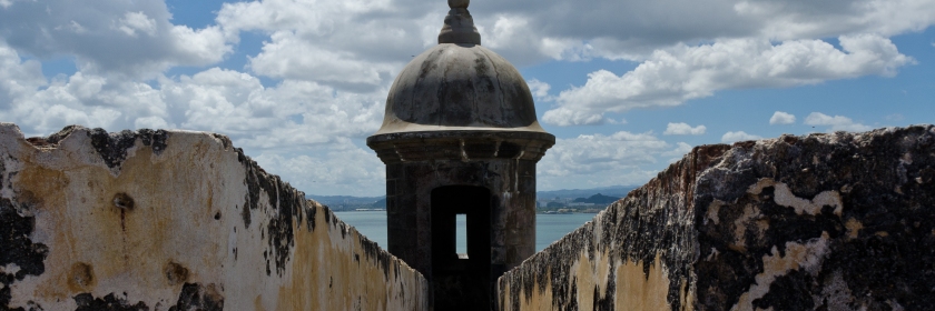 El Morro sentry towers, Puerto Rico