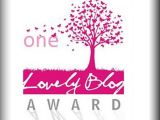 One Lovely Blog Award: Thank you!