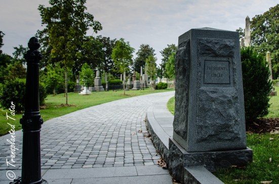 Entrance to Presidents Circle, Hollywood Cemetery, Richmond, VA