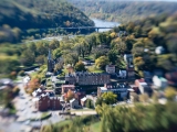 Hiking over Harpers Ferry