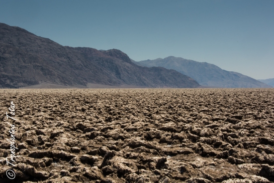 Salt pan of the Devil's Golf Course, Death Valley National Park